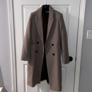 Double Breasted Wool Coat